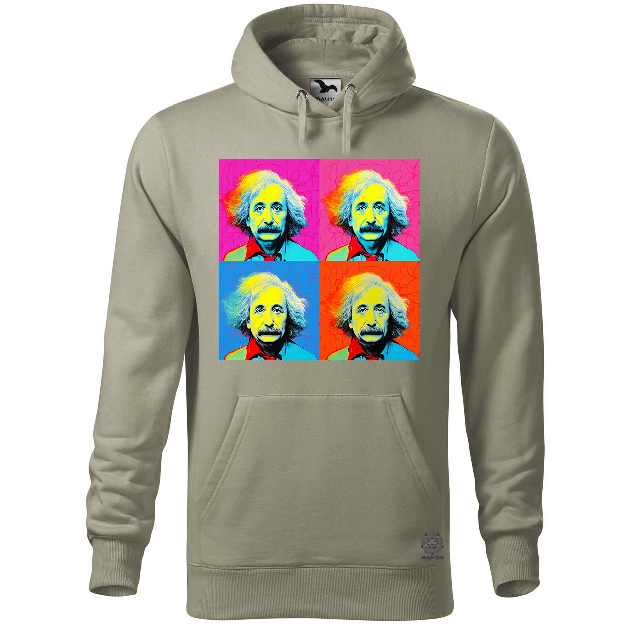 Pop art Einstein v9 egyedi  pulóver 