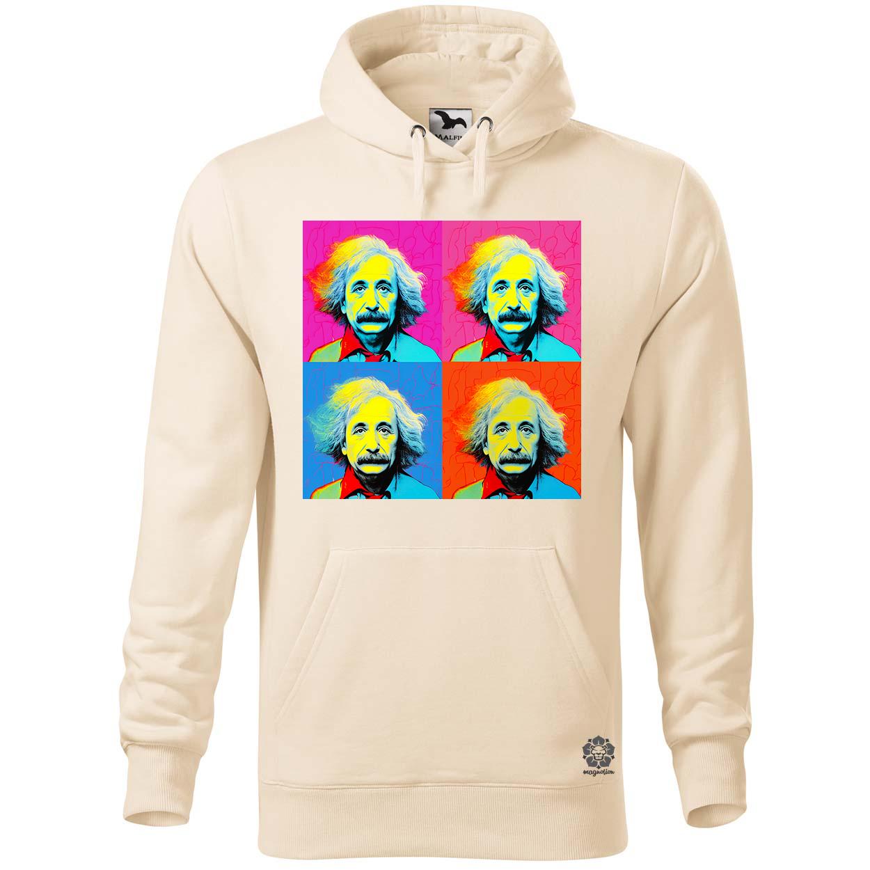 Pop art Einstein v9 egyedi  pulóver 