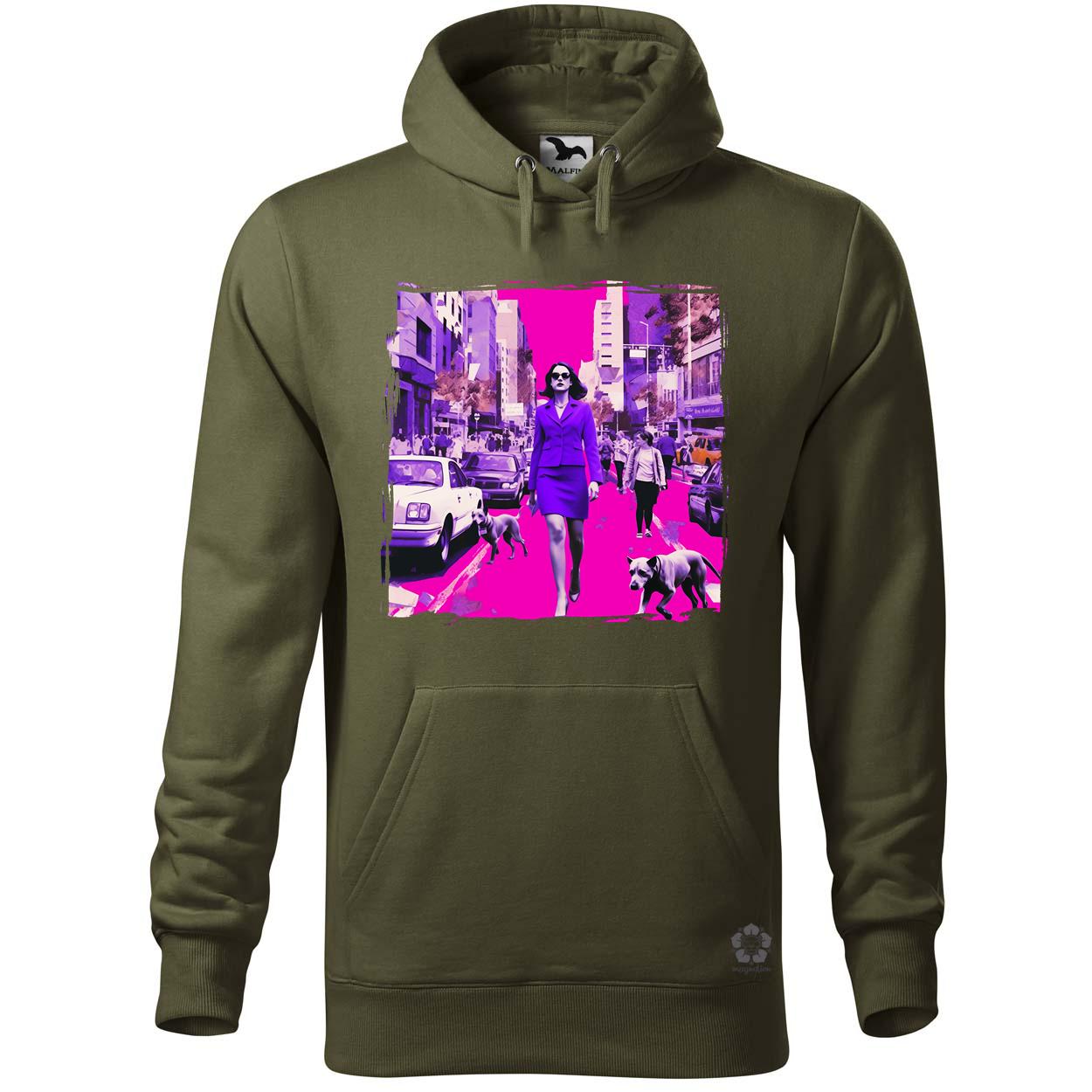 Pop art kollázs v1 egyedi  pulóver 