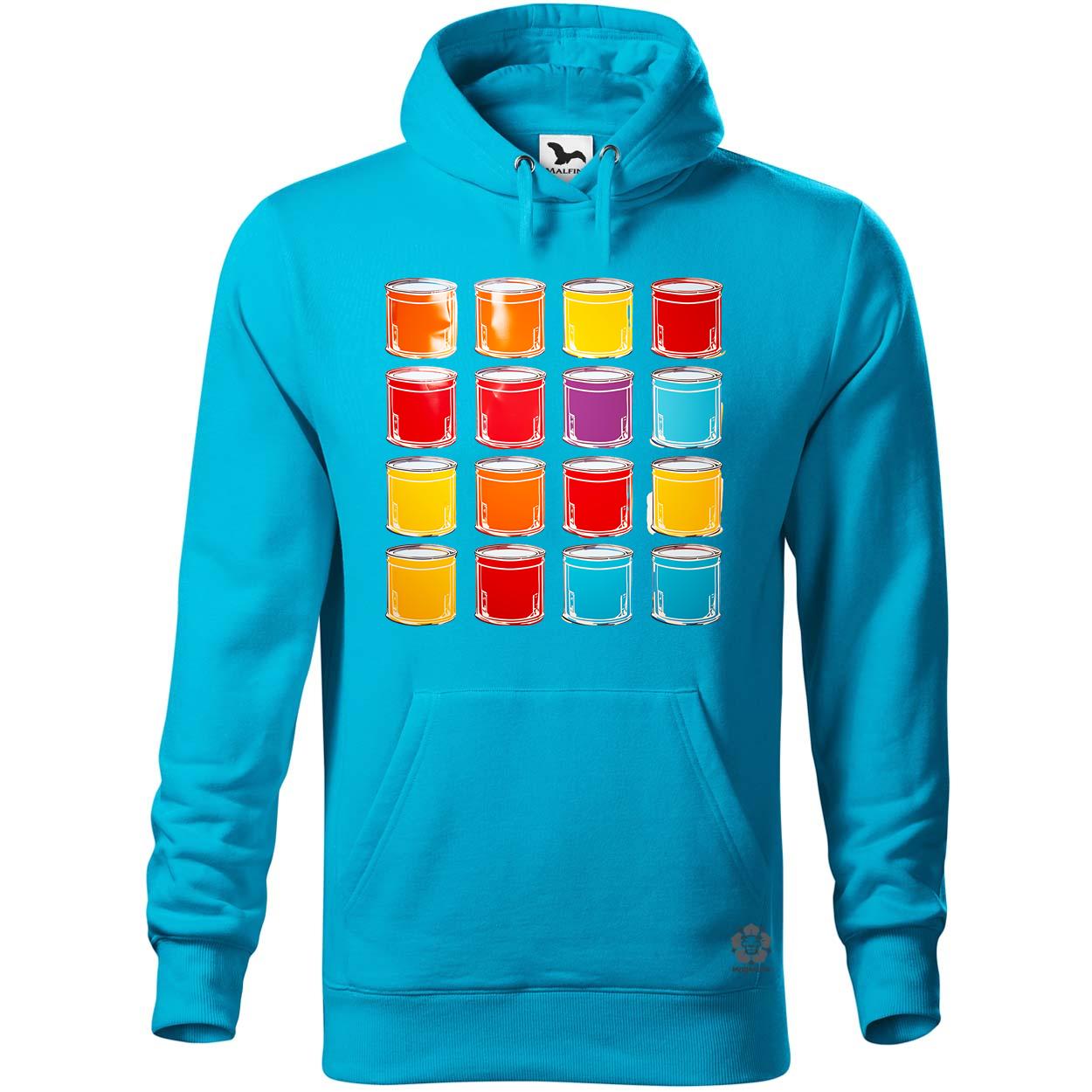 Pop art konzervdobozok v1 egyedi  pulóver 