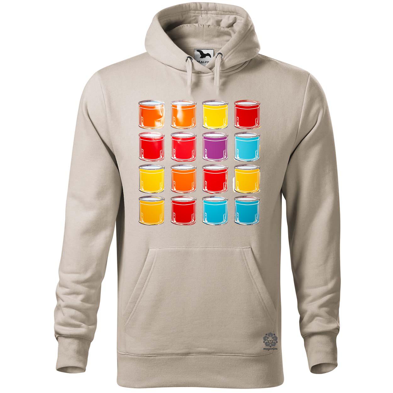 Pop art konzervdobozok v1 egyedi  pulóver 