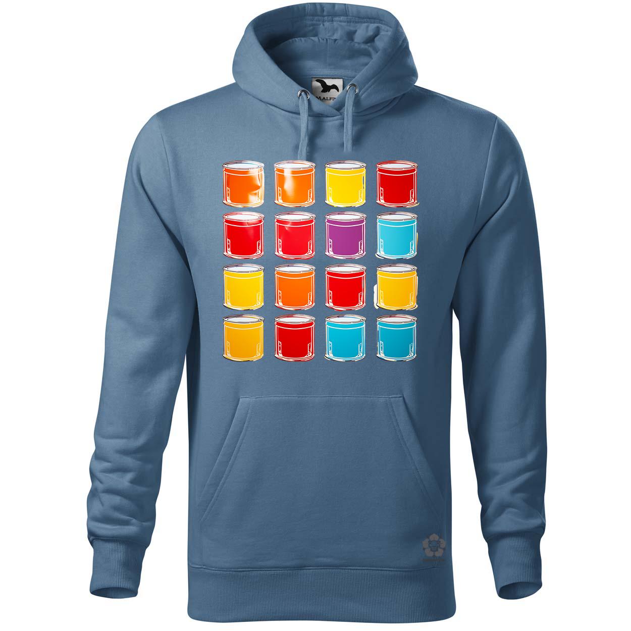 Pop art konzervdobozok v1 egyedi  pulóver 