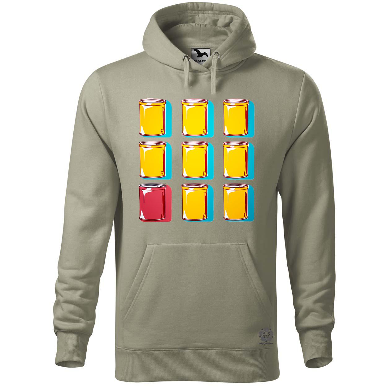 Pop art konzervdobozok v3 egyedi  pulóver 