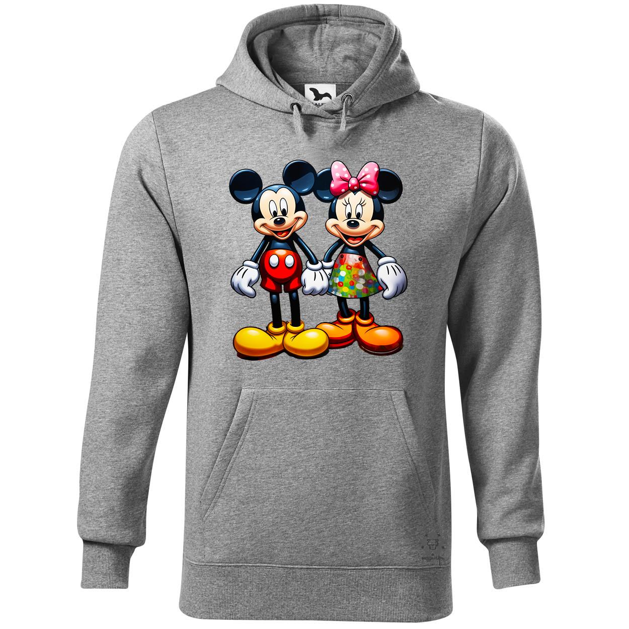Pop art Mickey és Minnie v2 egyedi  pulóver 