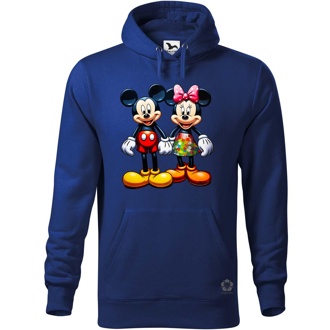 Pop art Mickey és Minnie v2 egyedi  pulóver 