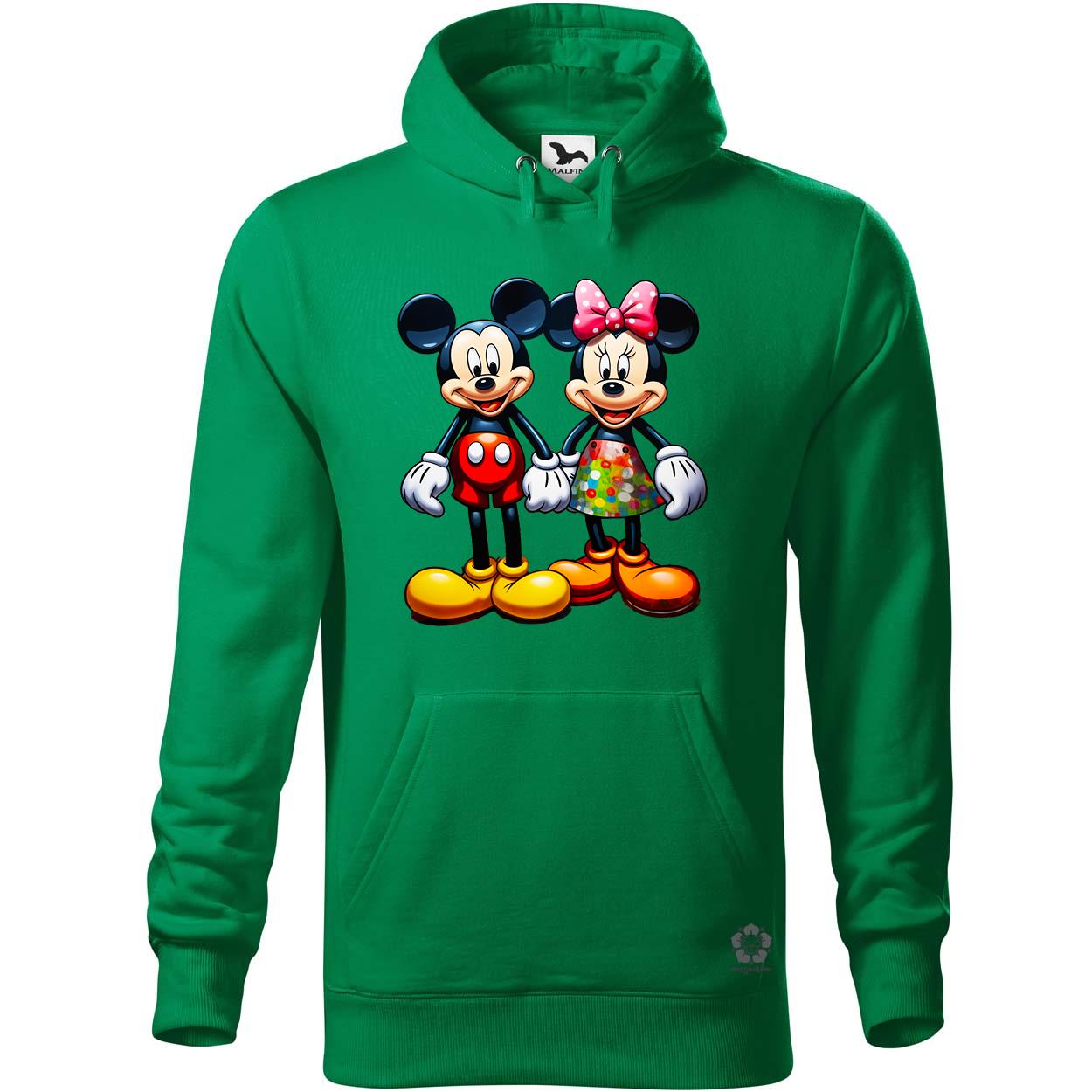 Pop art Mickey és Minnie v2 egyedi  pulóver 