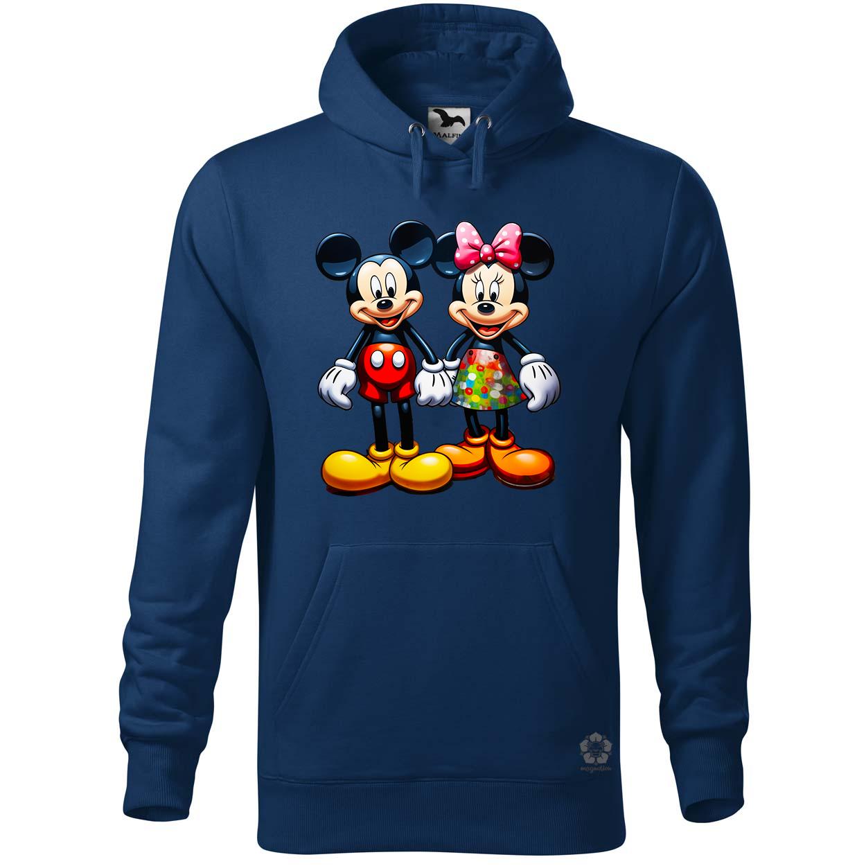 Pop art Mickey és Minnie v2 egyedi  pulóver 