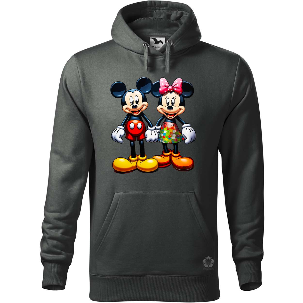 Pop art Mickey és Minnie v2 egyedi  pulóver 