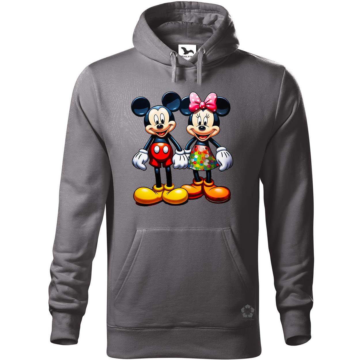 Pop art Mickey és Minnie v2 egyedi  pulóver 