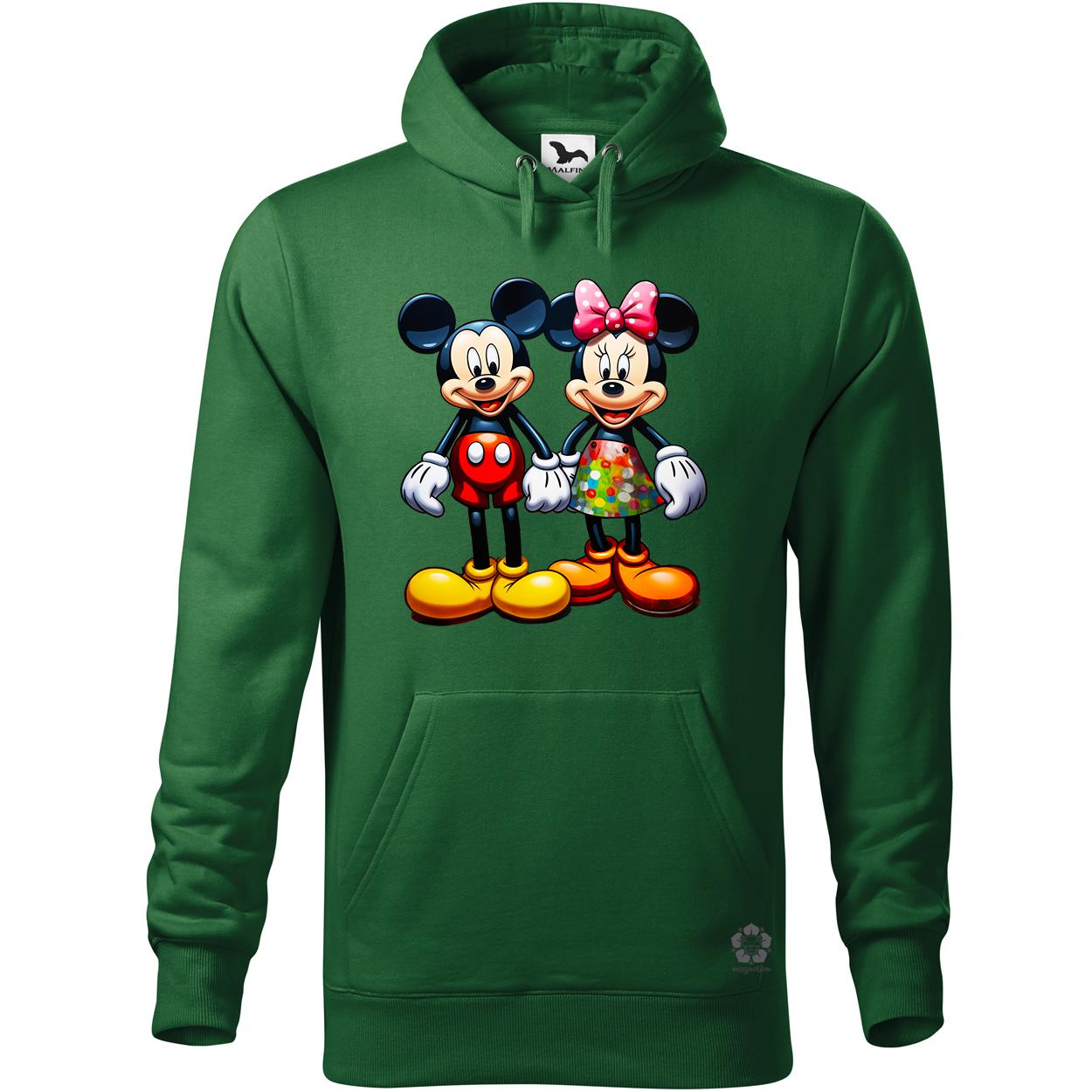 Pop art Mickey és Minnie v2 egyedi  pulóver 