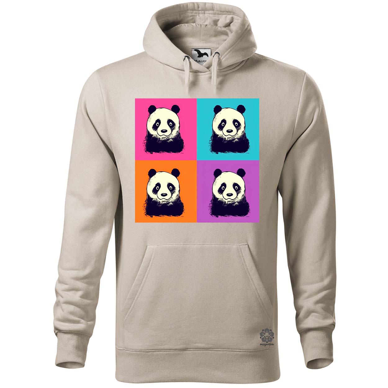 Pop art pandák v3 egyedi  pulóver 