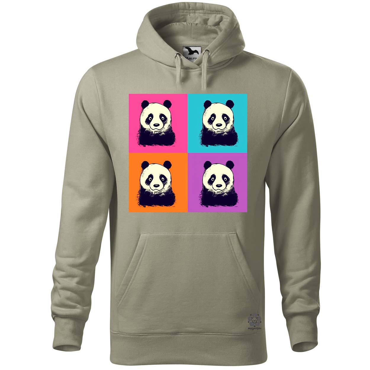 Pop art pandák v3 egyedi  pulóver 