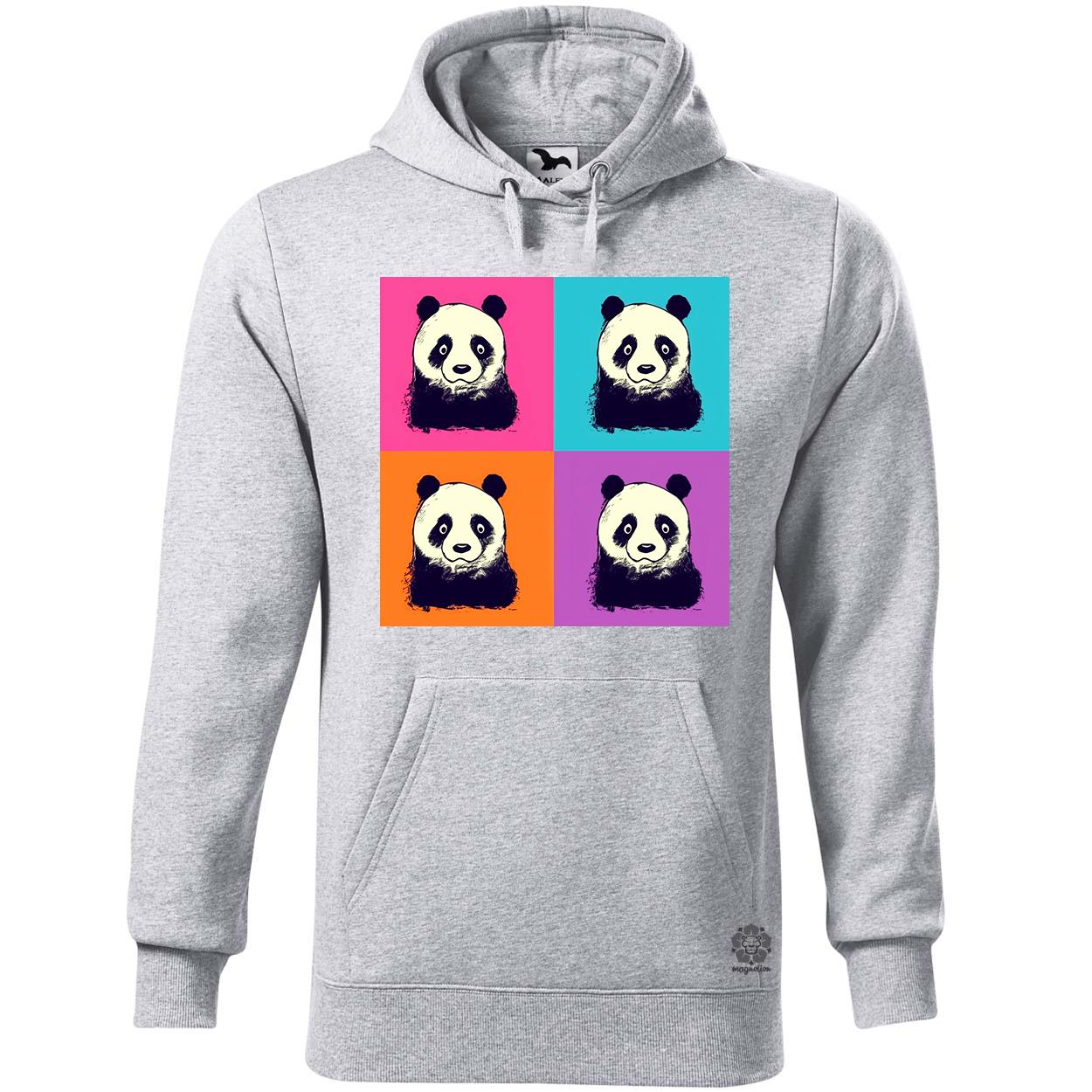 Pop art pandák v3 egyedi  pulóver 