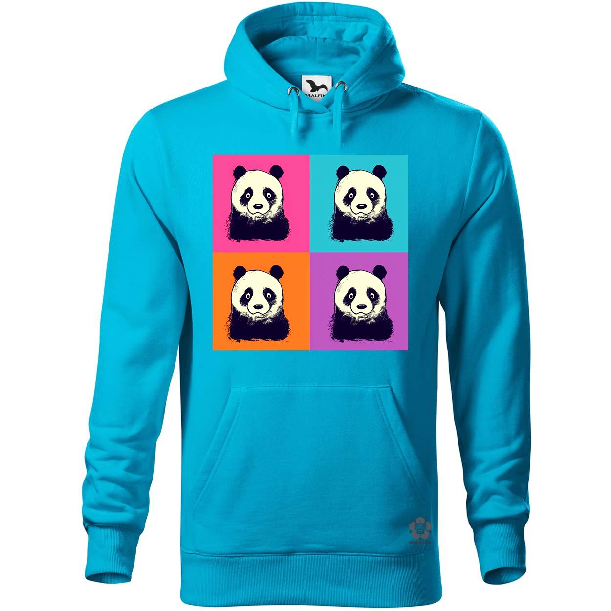 Pop art pandák v3 egyedi  pulóver 