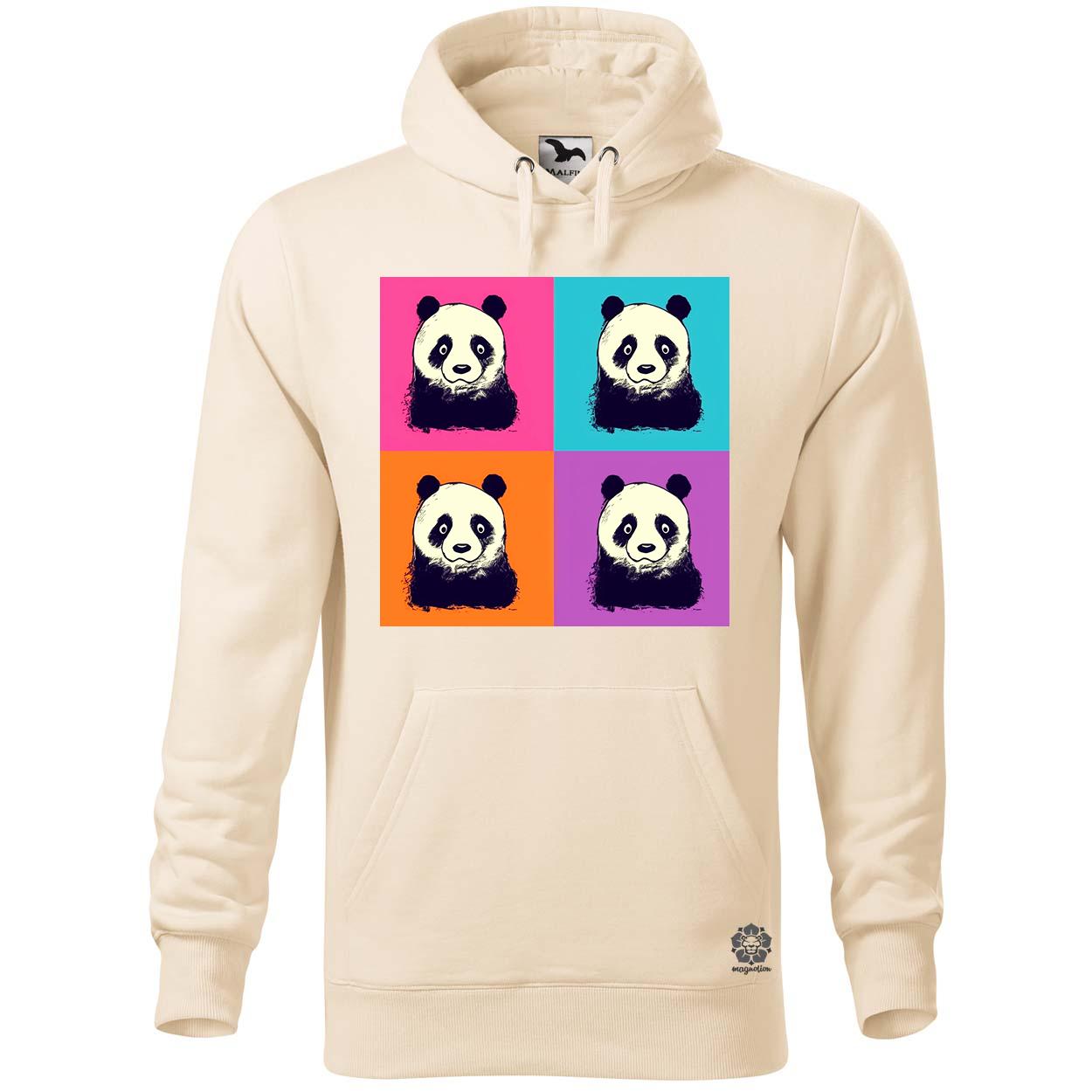 Pop art pandák v3 egyedi  pulóver 