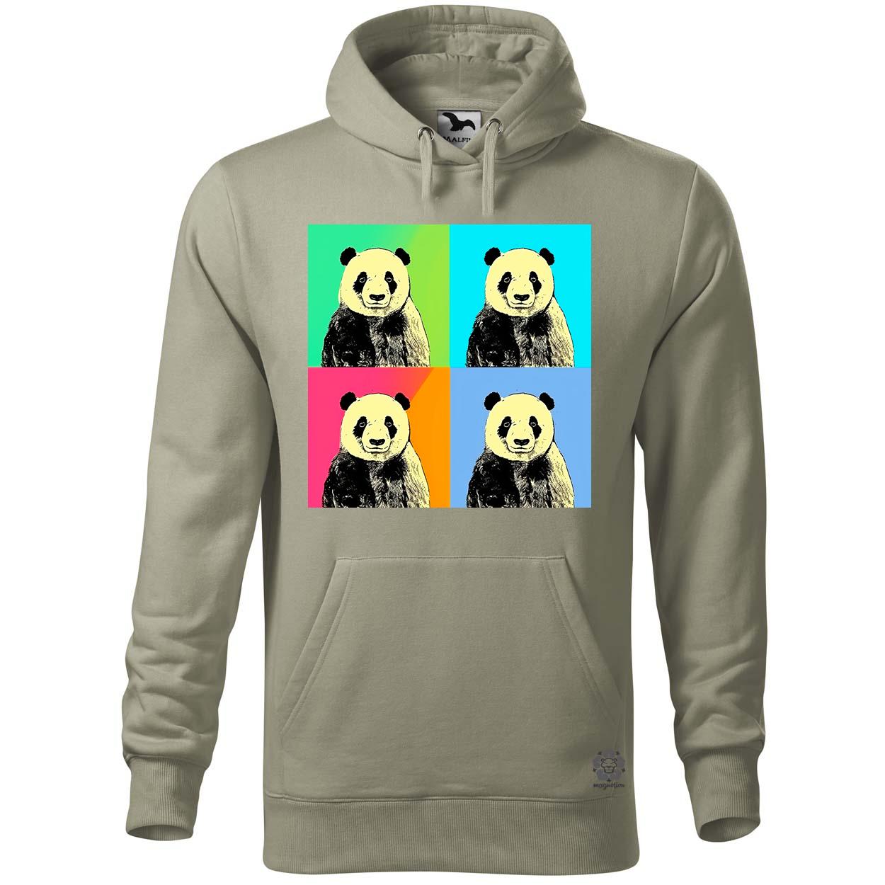 Pop art pandák v4 egyedi  pulóver 