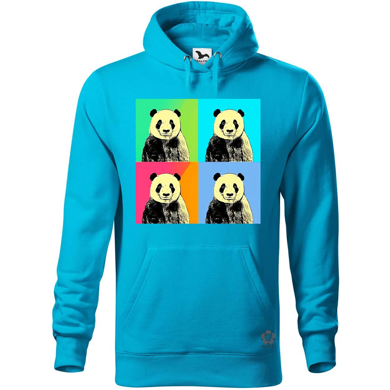 Pop art pandák v4 egyedi  pulóver 
