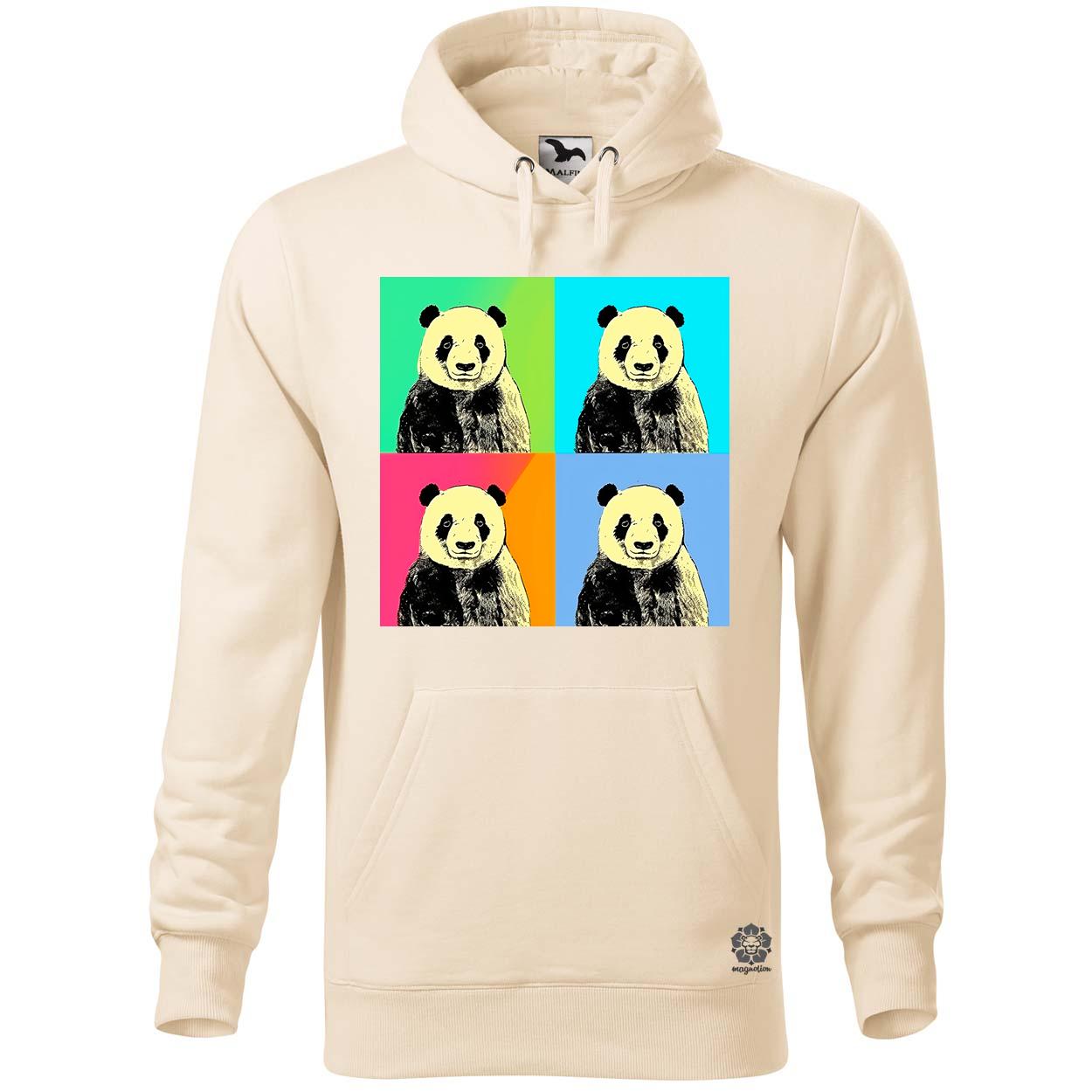 Pop art pandák v4 egyedi  pulóver 