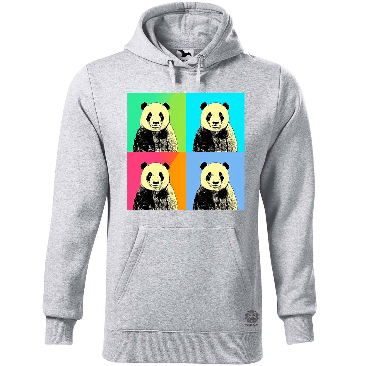 Pop art pandák v4 egyedi  pulóver 