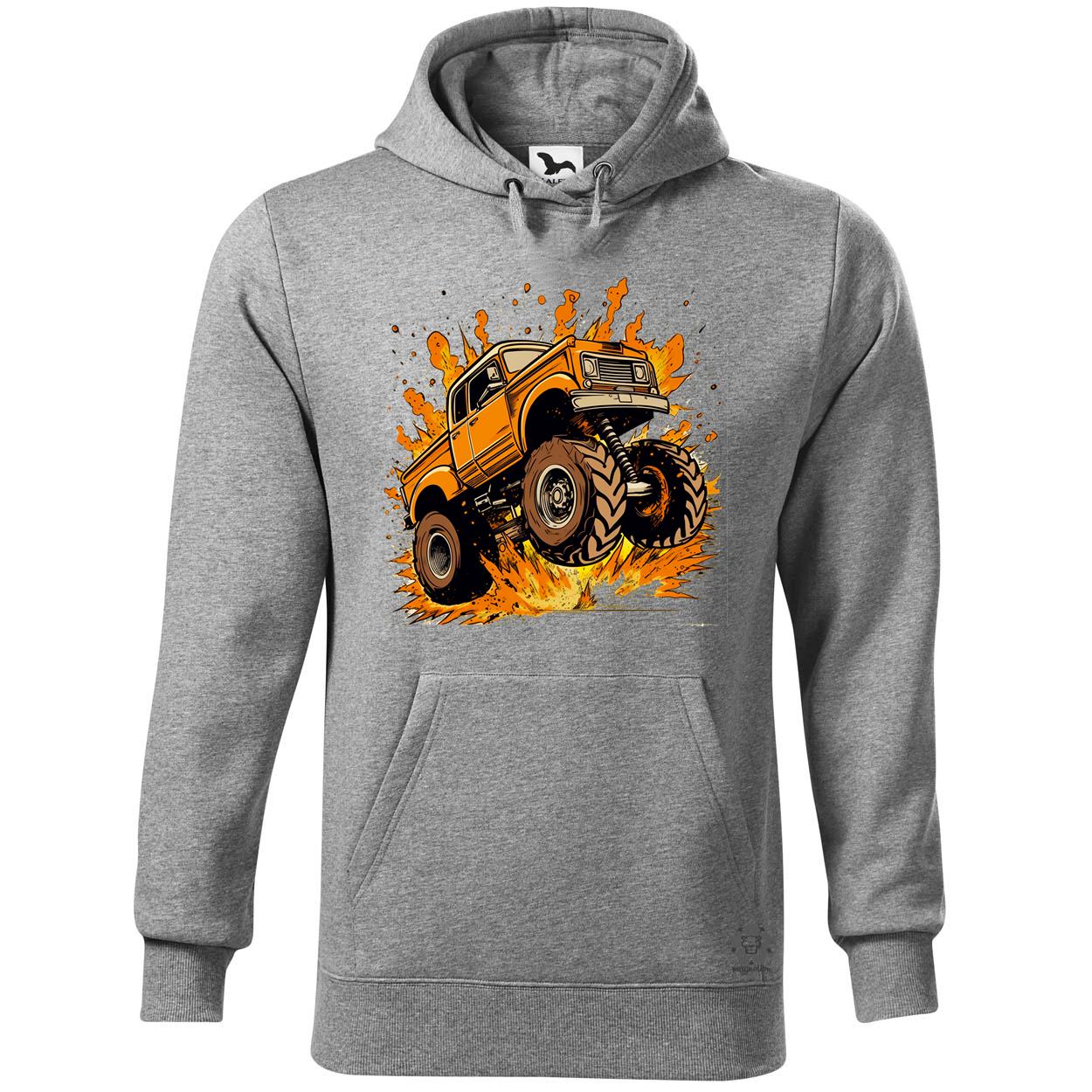 Monster Truck v2 egyedi  pulóver 