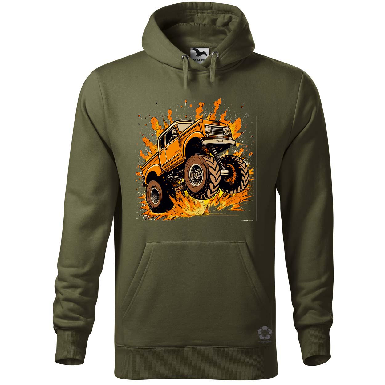 Monster Truck v2 egyedi  pulóver 