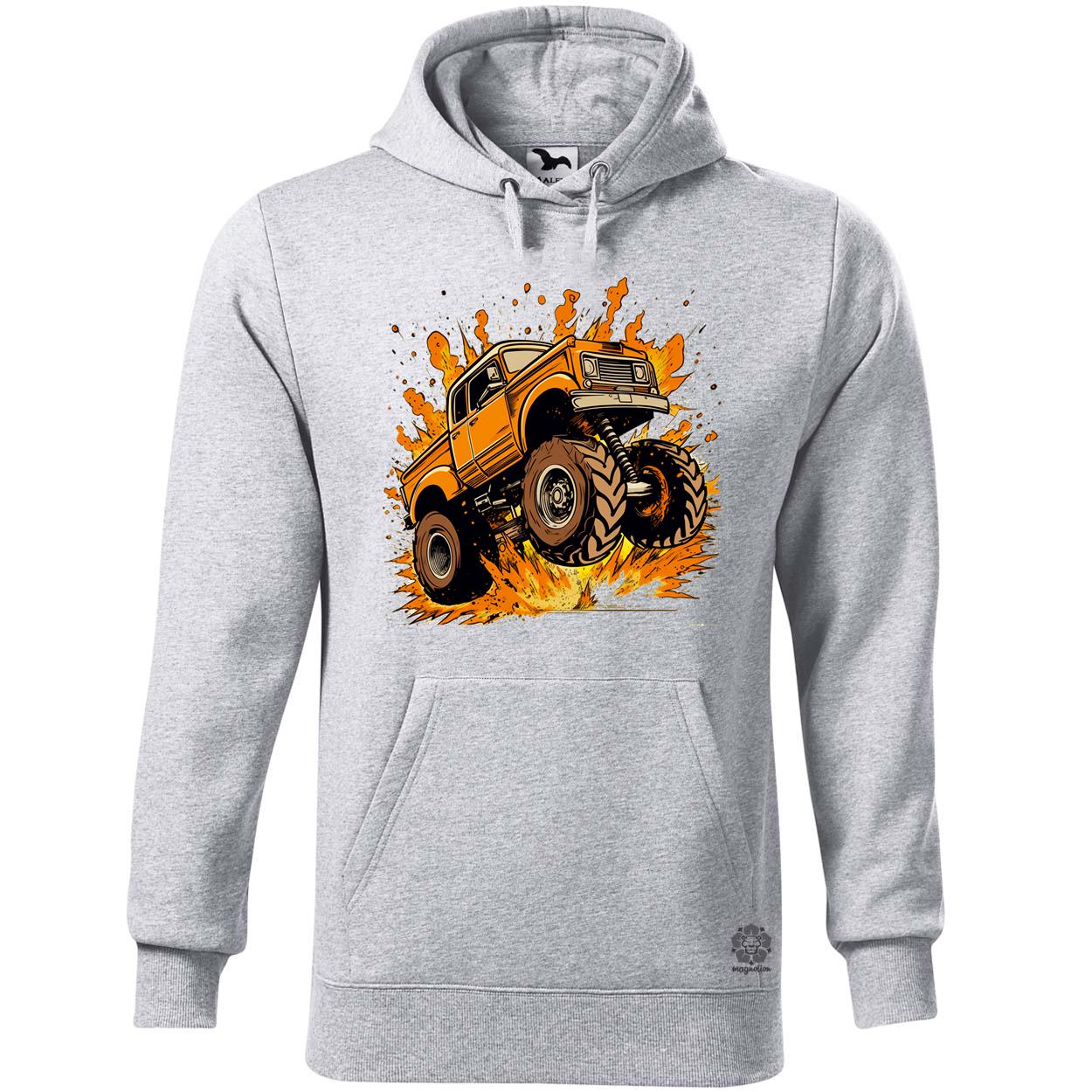Monster Truck v2 egyedi  pulóver 