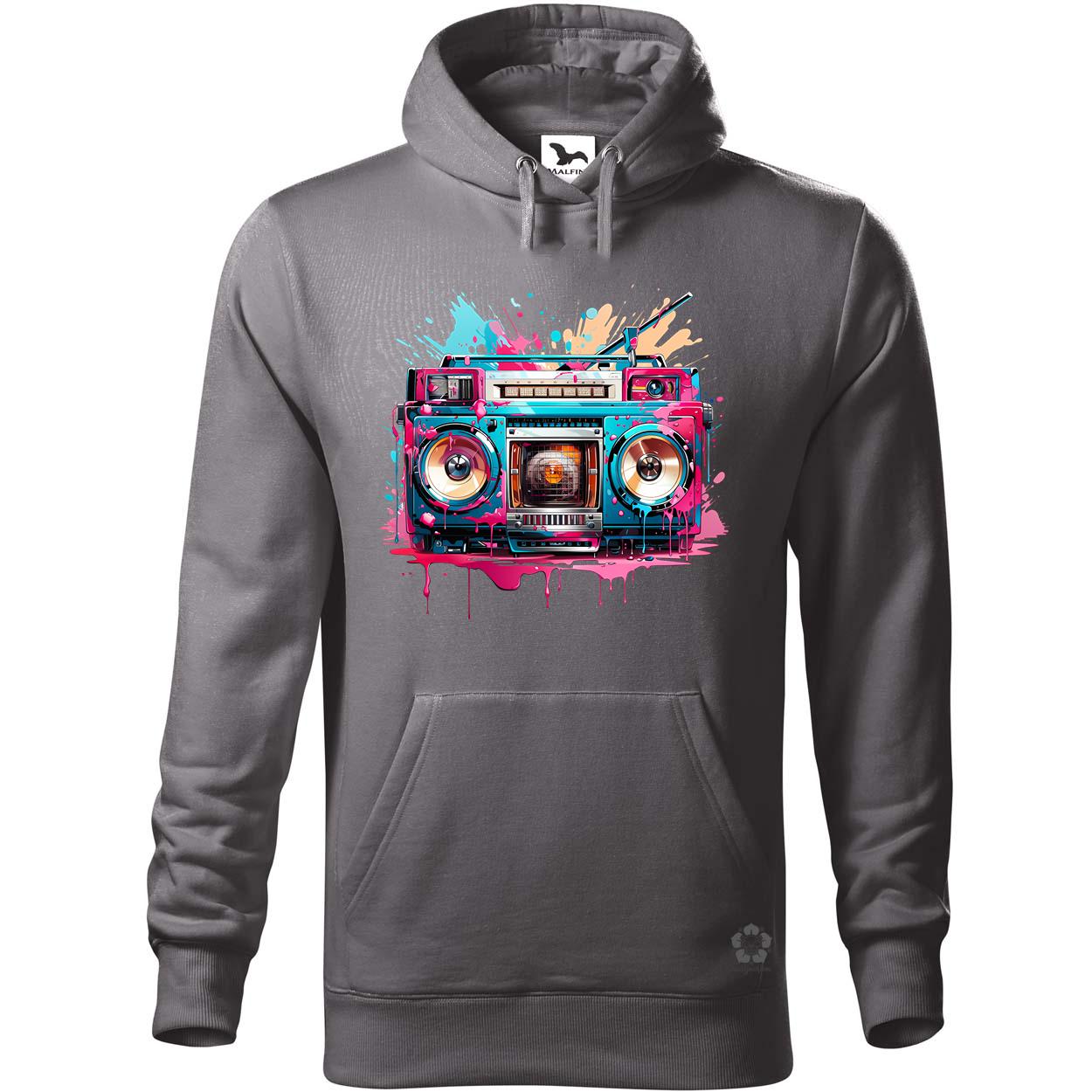 Retró boombox v4 egyedi  pulóver 