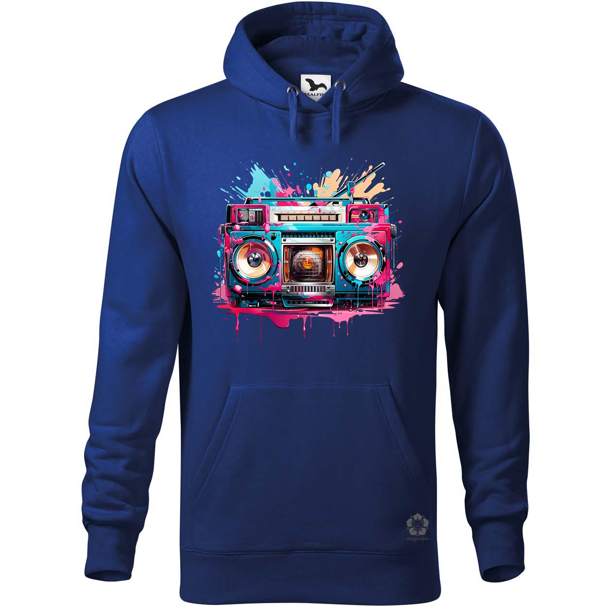 Retró boombox v4 egyedi  pulóver 