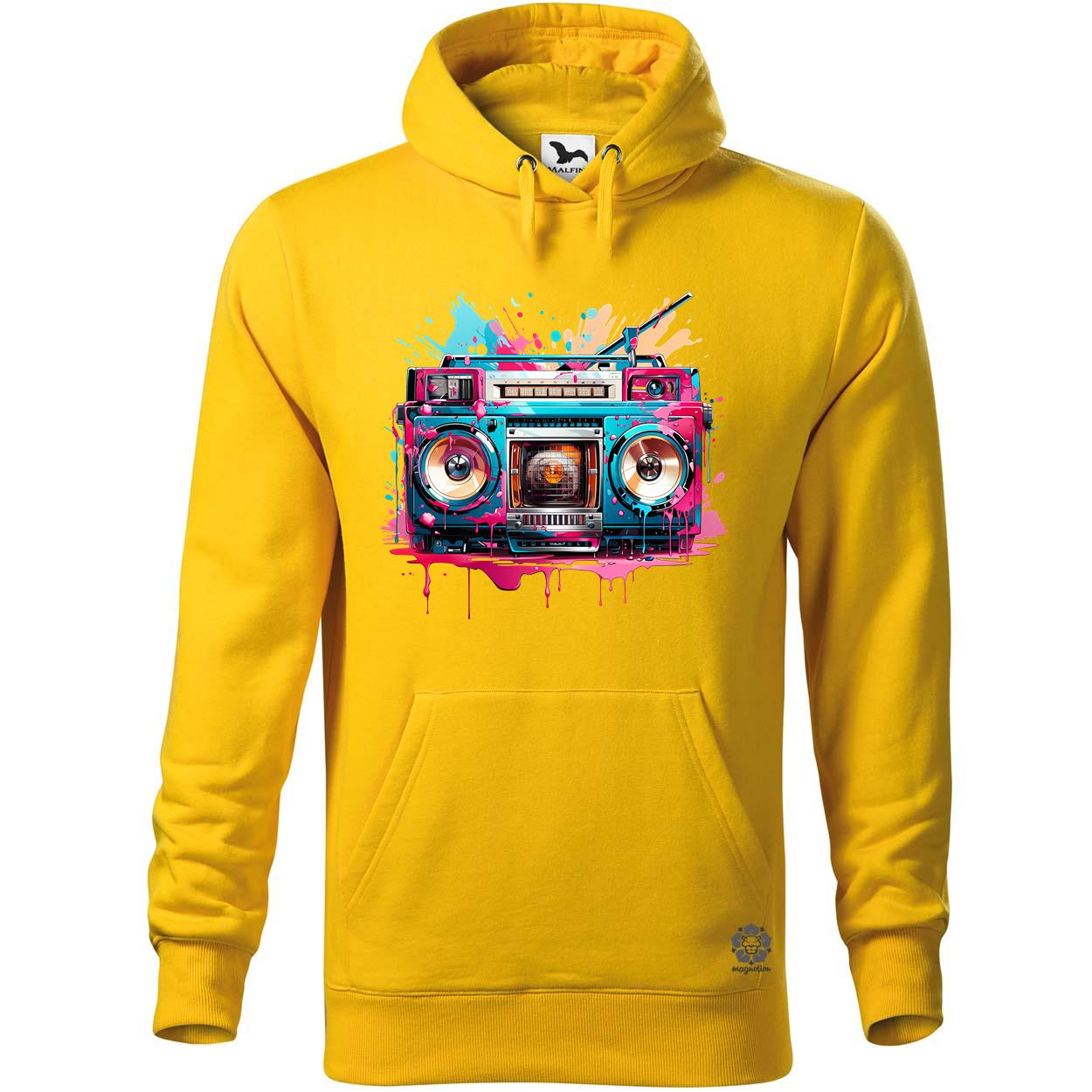 Retró boombox v4 egyedi  pulóver 