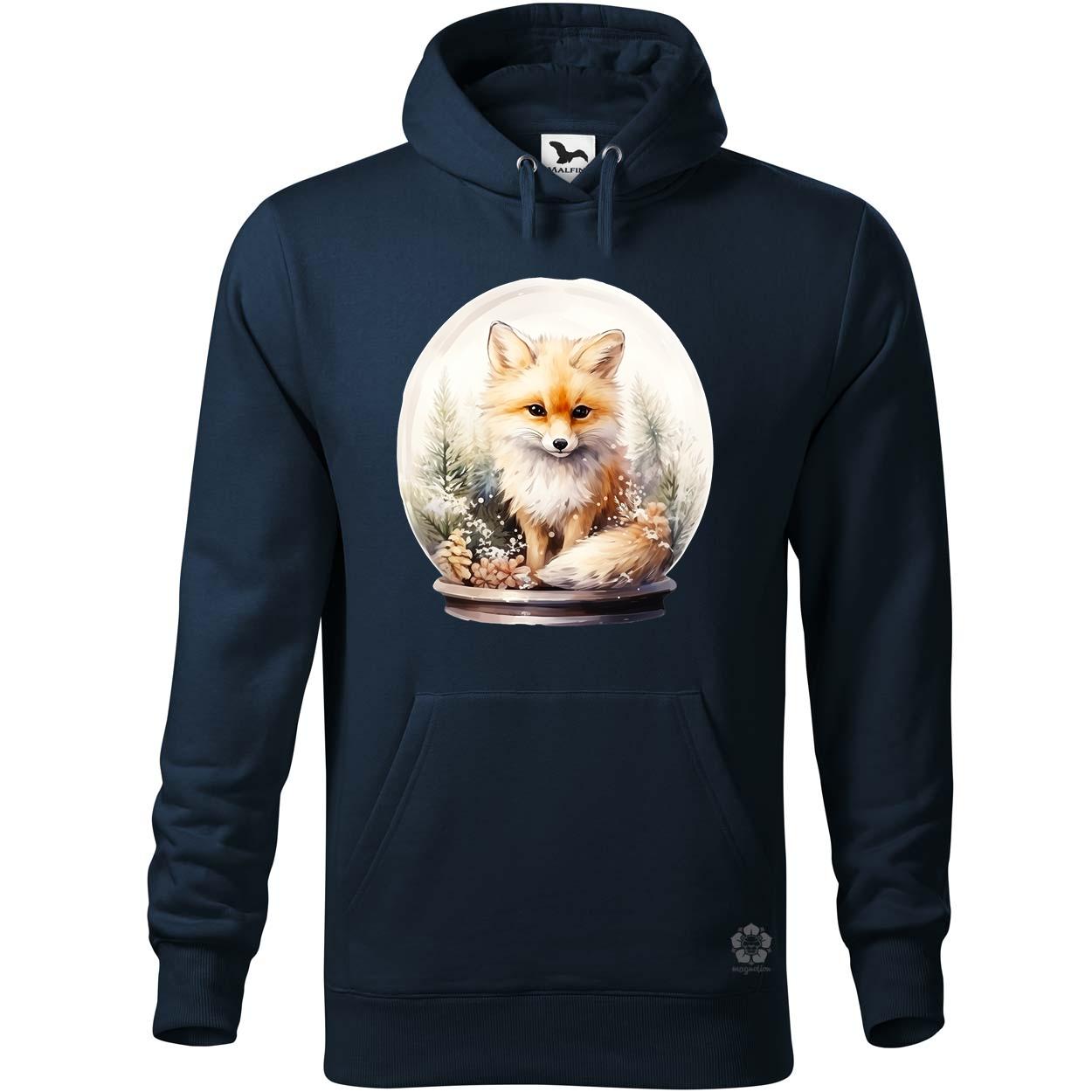Róka hógömb v1 egyedi  pulóver 