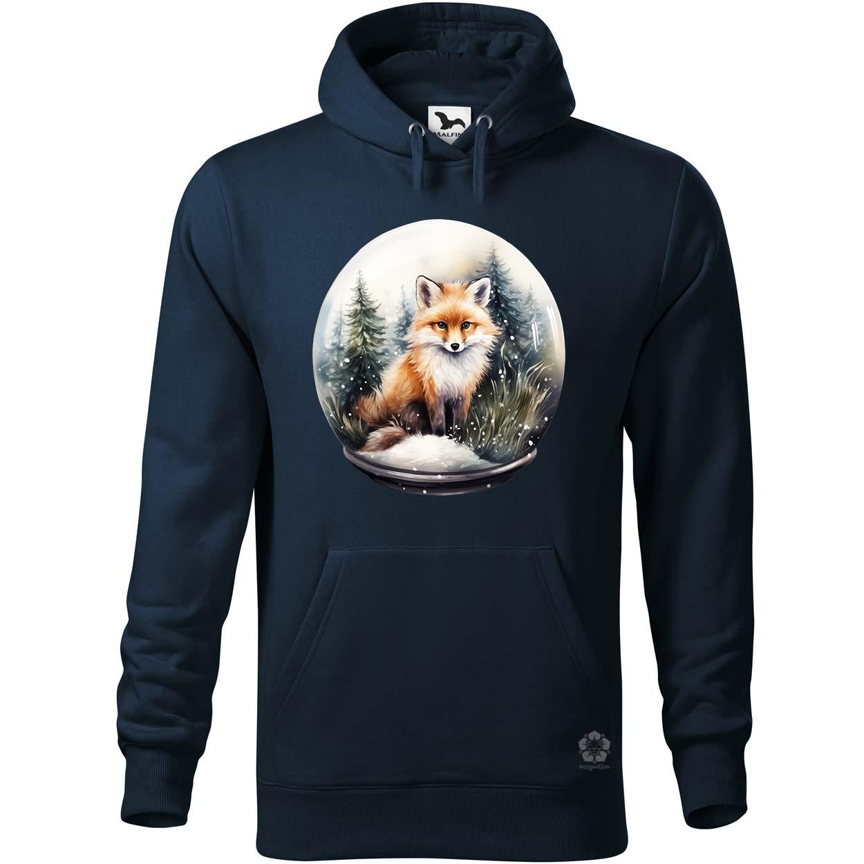 Róka hógömb v3 egyedi  pulóver 