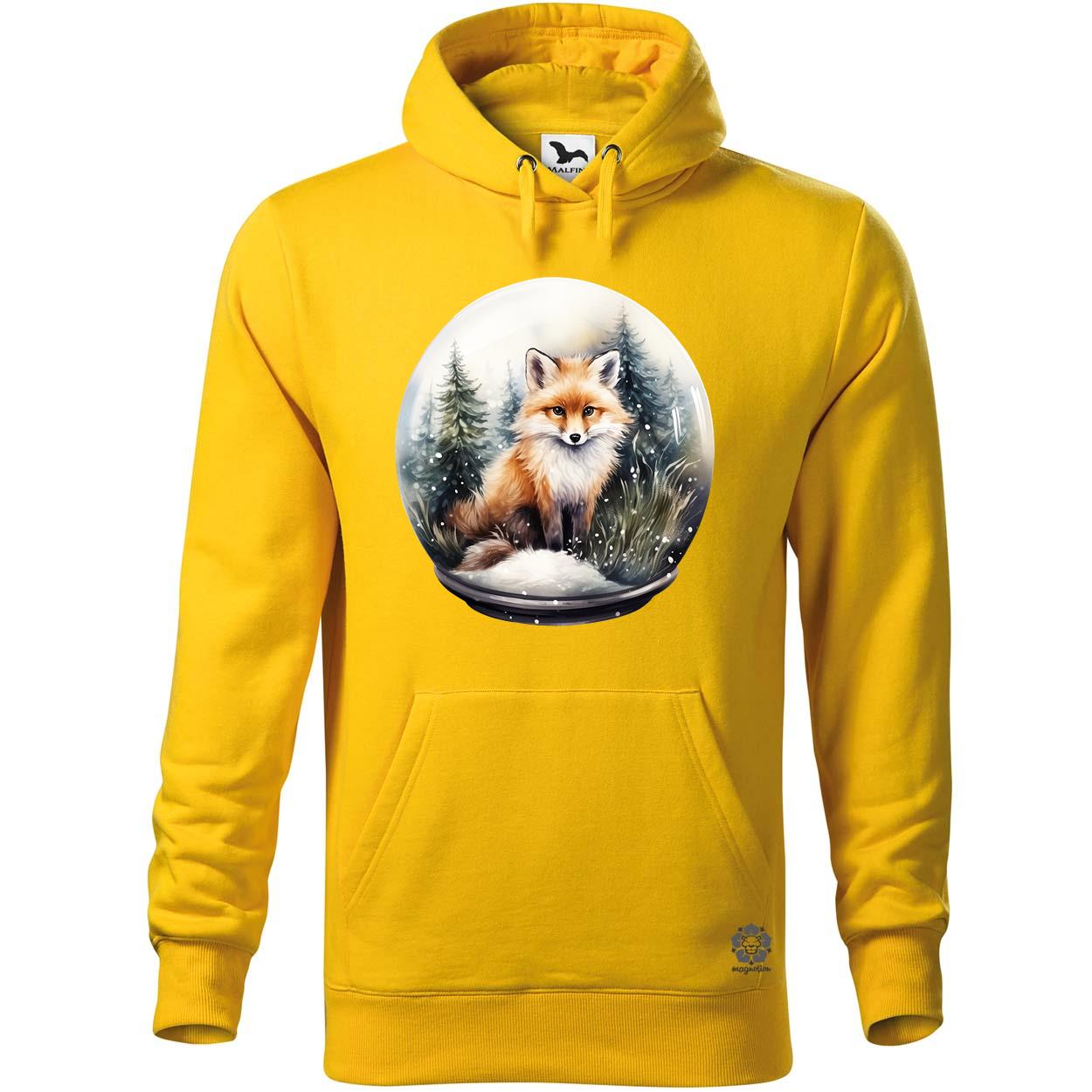 Róka hógömb v3 egyedi  pulóver 