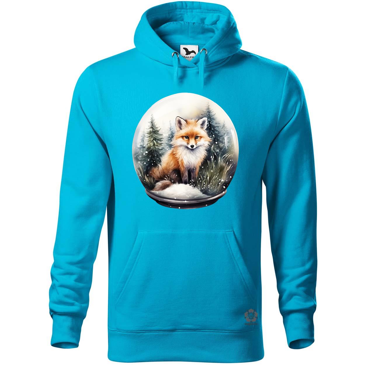 Róka hógömb v3 egyedi  pulóver 