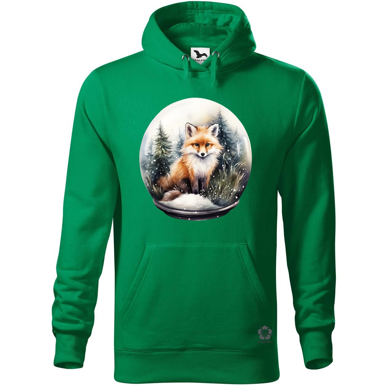 Róka hógömb v3 egyedi  pulóver 