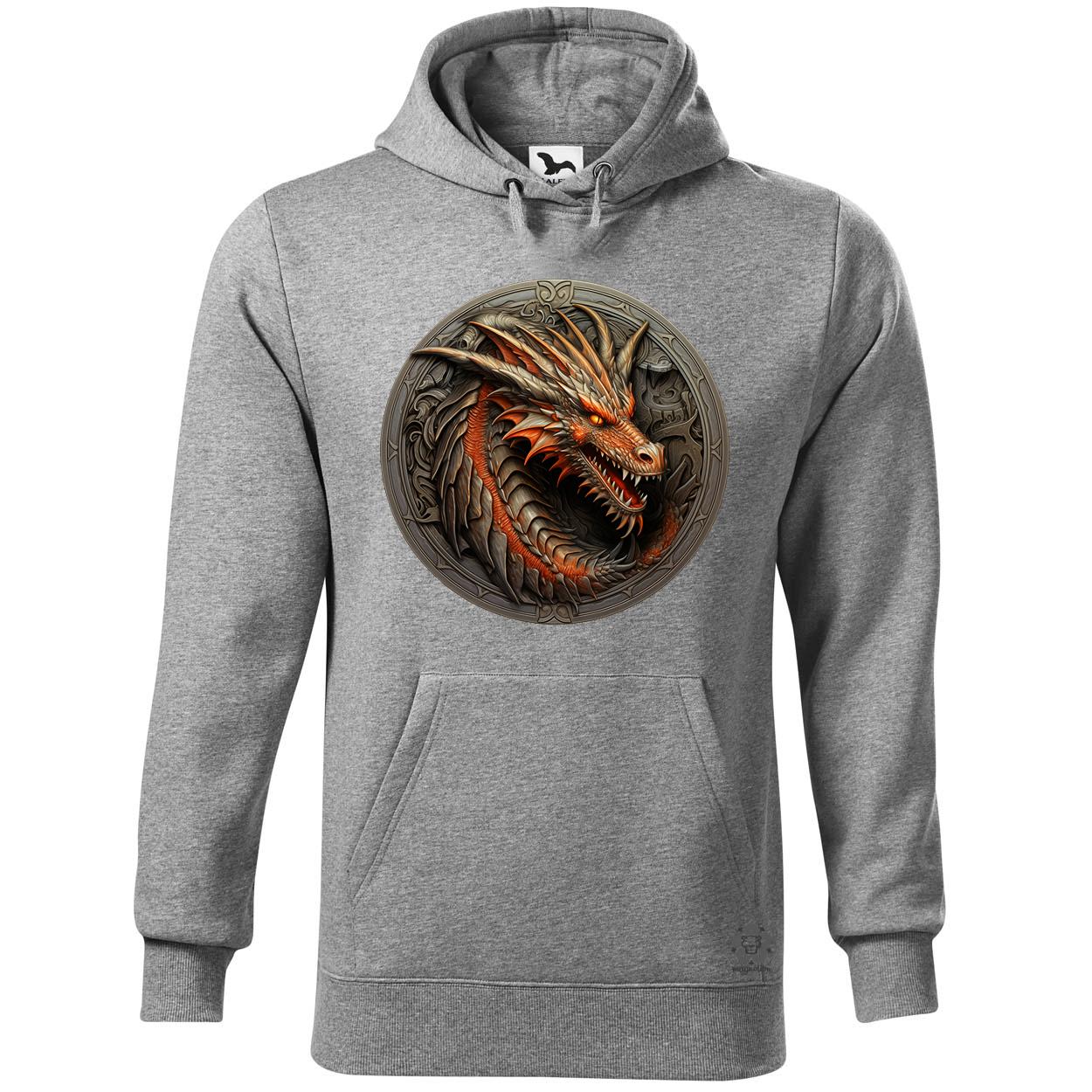Sárkány medál v1 egyedi  pulóver 