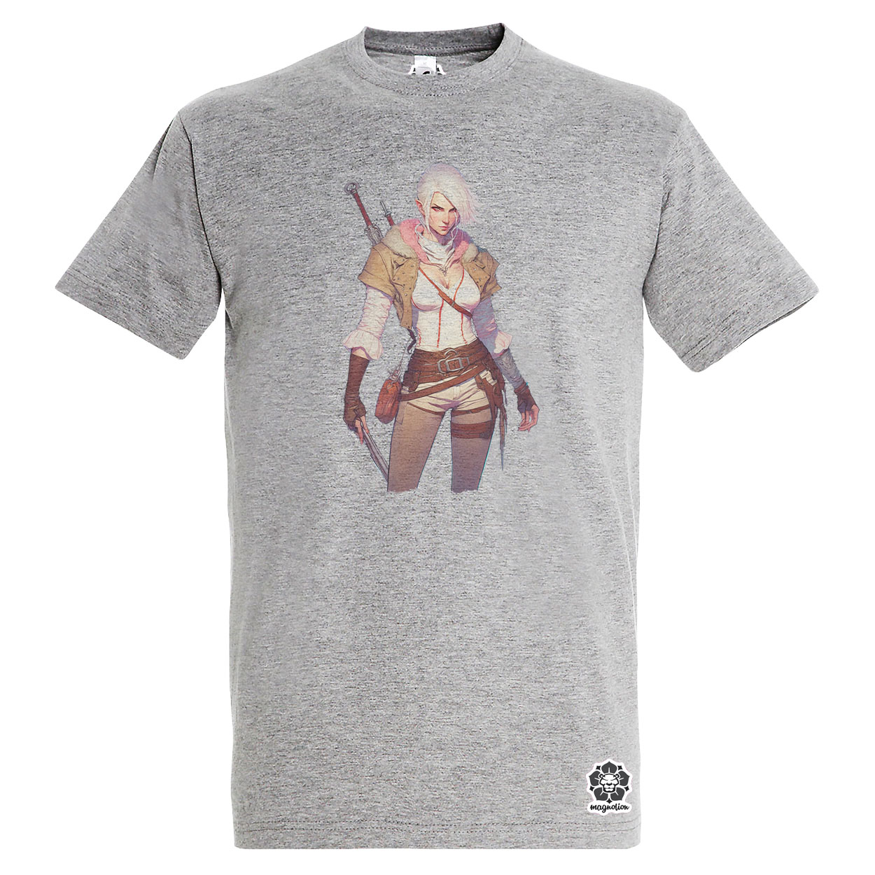 Ciri fanart v2 egyedi póló 
