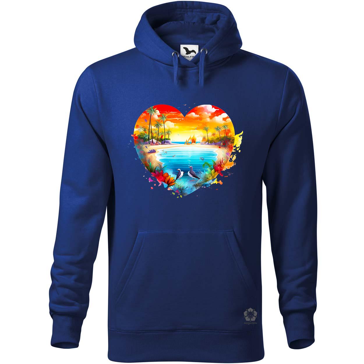 Strand szív v2 egyedi  pulóver 