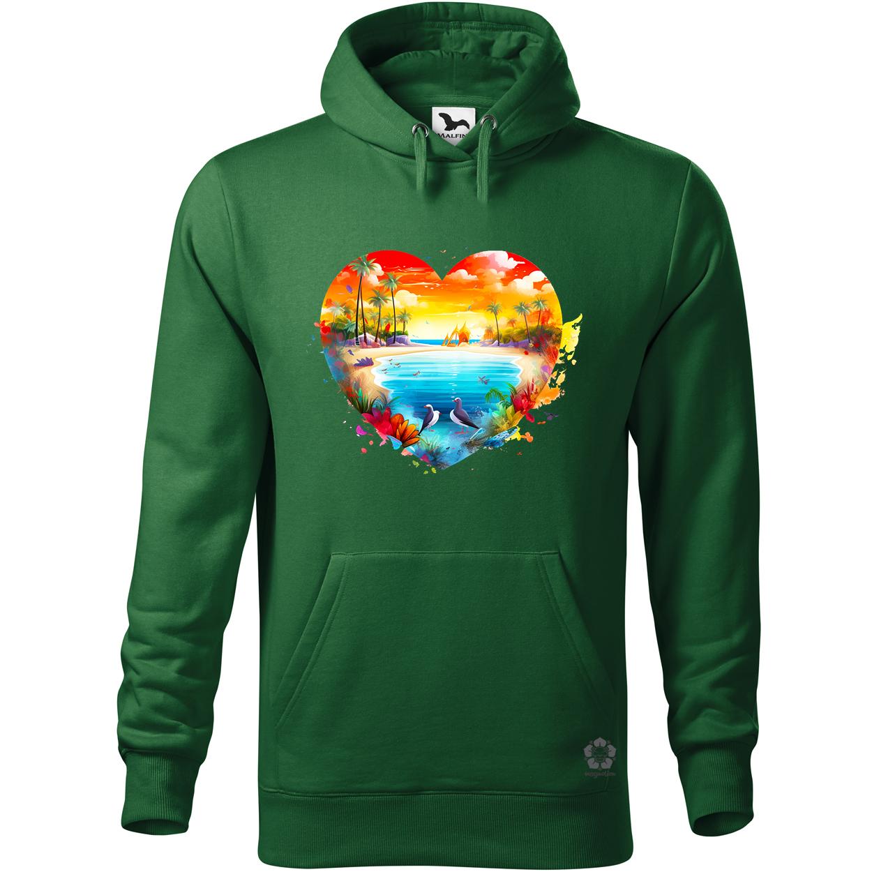 Strand szív v2 egyedi  pulóver 