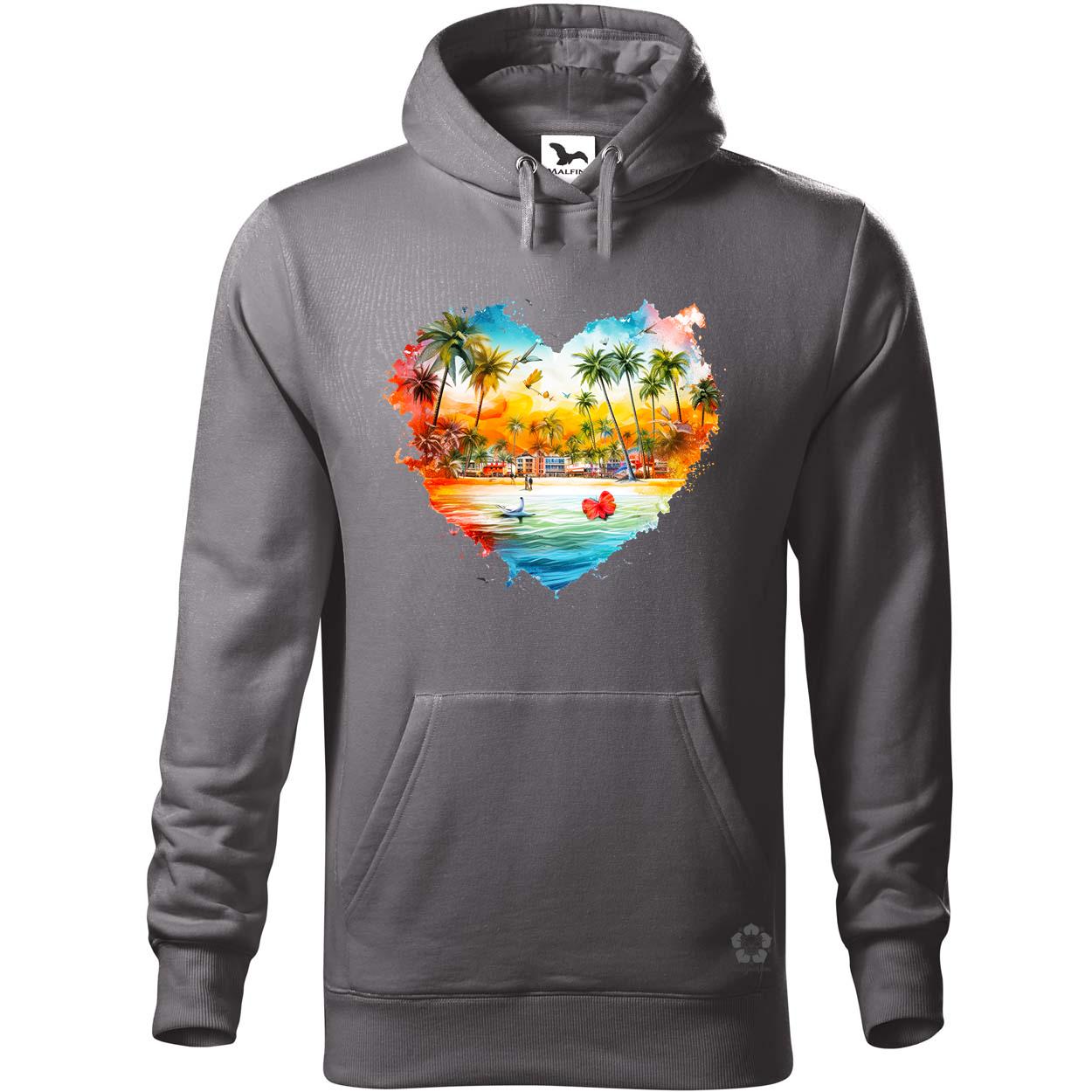 Strand szív v4 egyedi  pulóver 