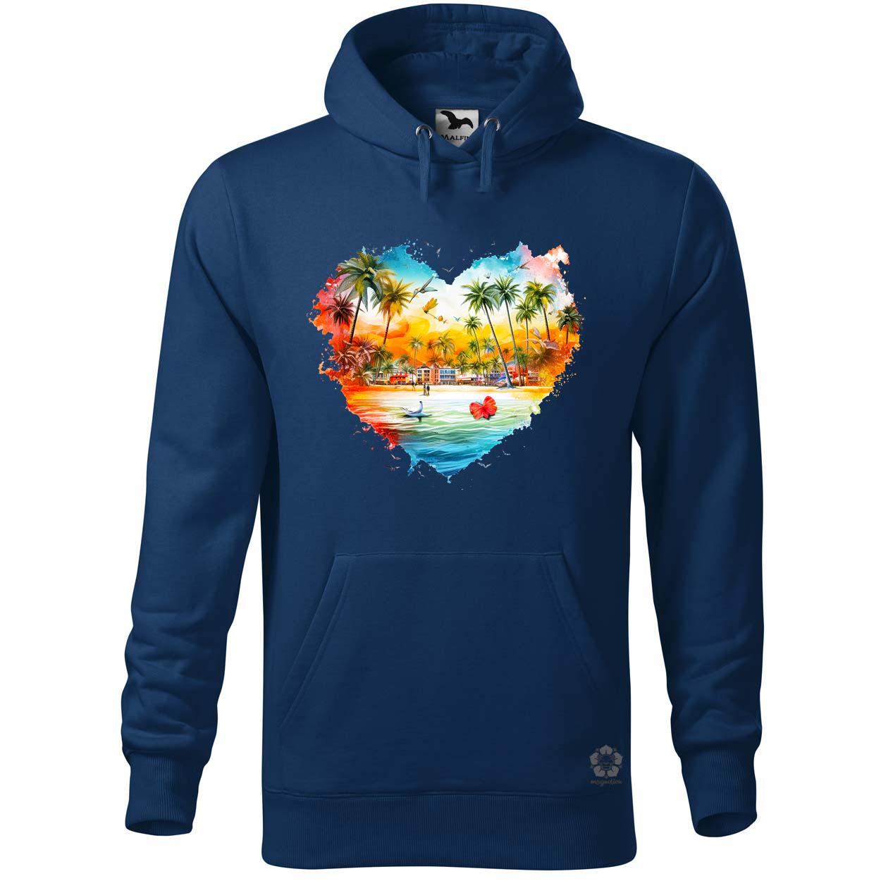 Strand szív v4 egyedi  pulóver 