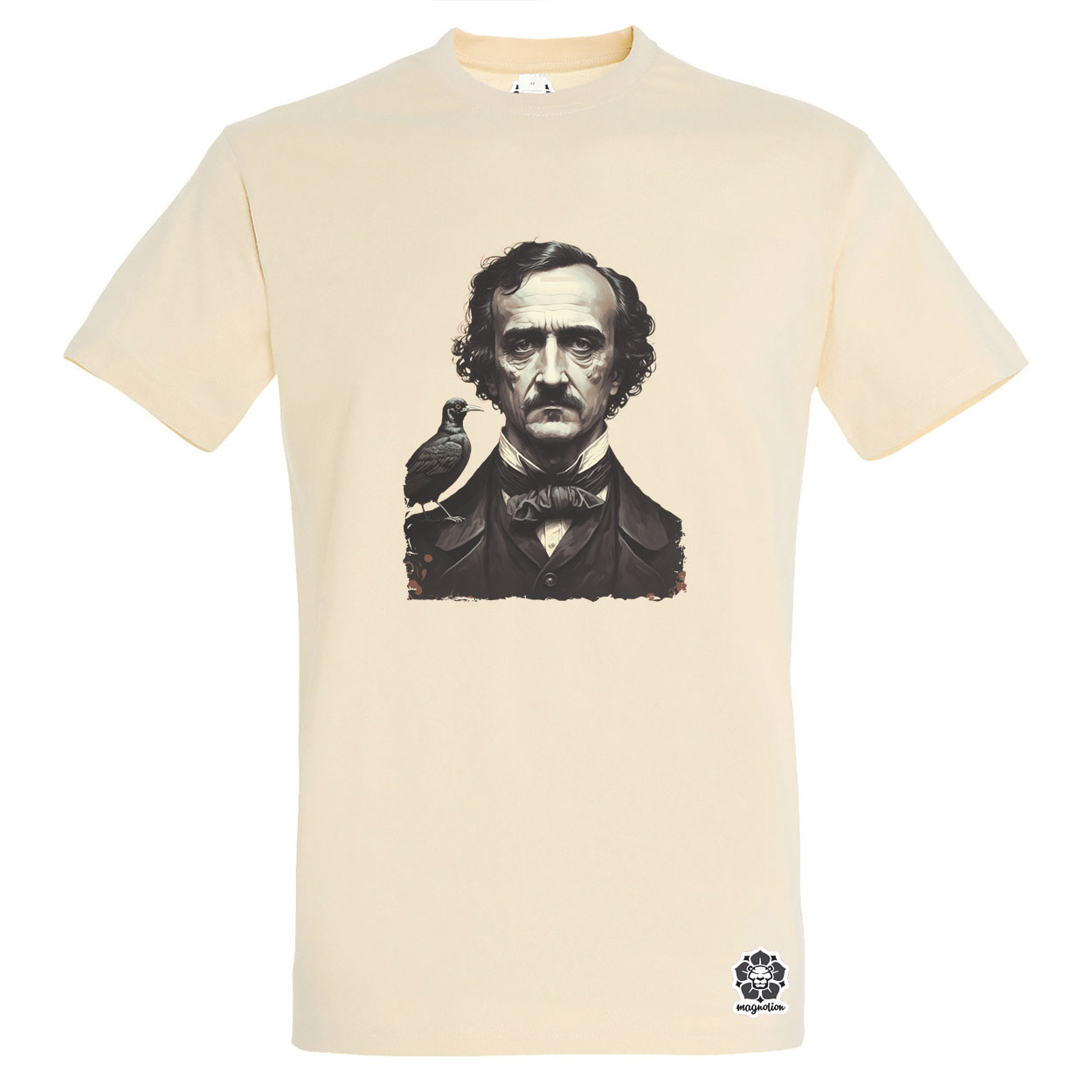 Edgar Allan Poe portré v1 egyedi póló 