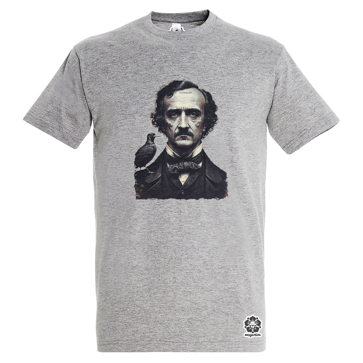 Edgar Allan Poe portré v1 egyedi póló 