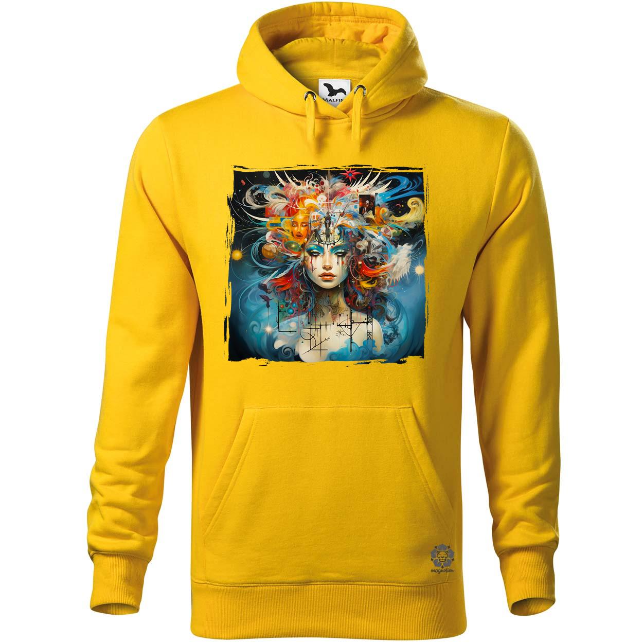 Színes női alak fantázia v3 egyedi  pulóver 