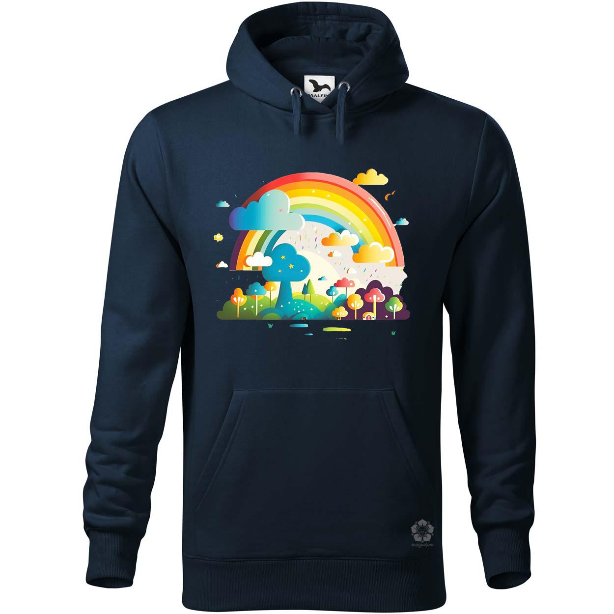 Szivárvány felhő v3 egyedi  pulóver 