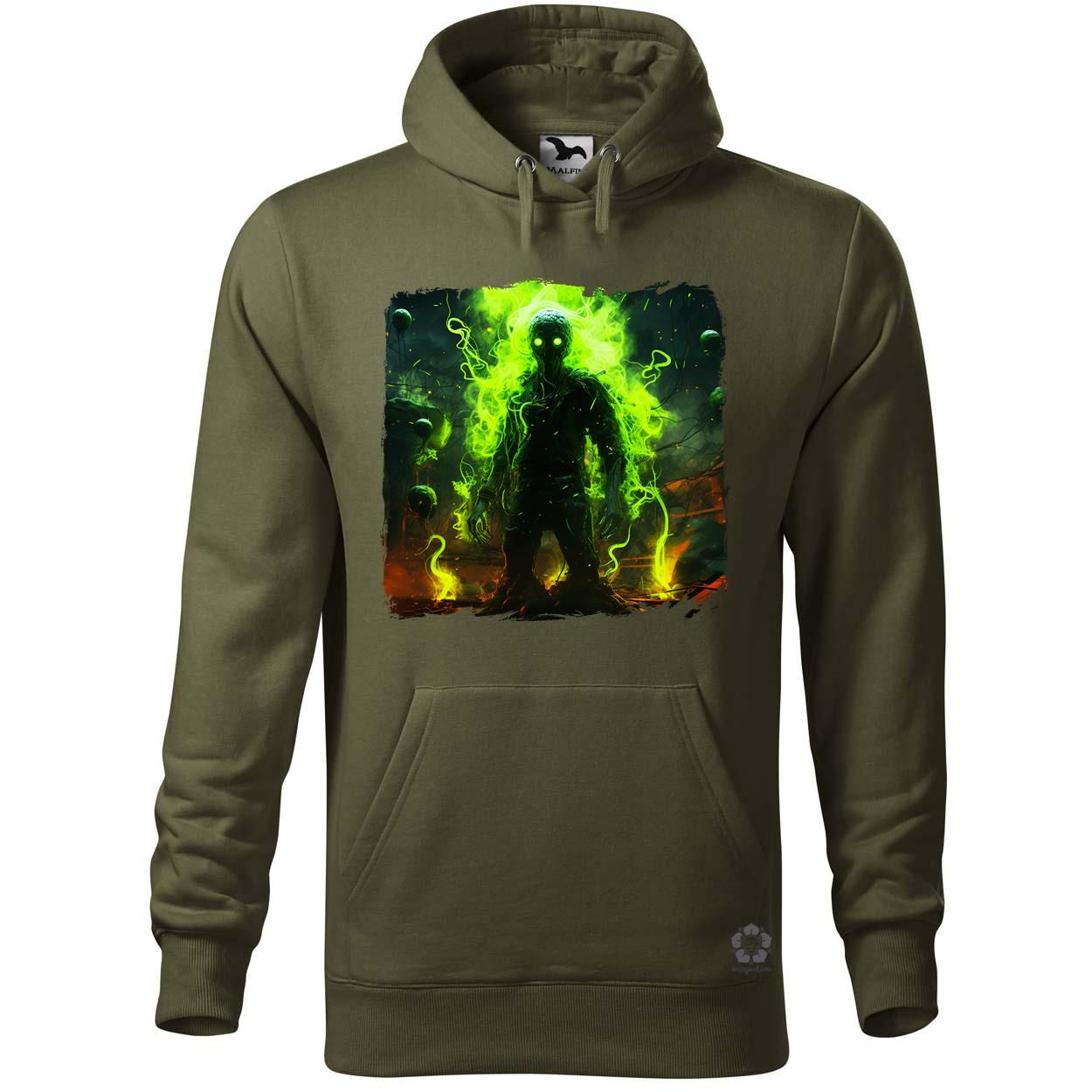 Toxikus neon fantázia v4 egyedi  pulóver 