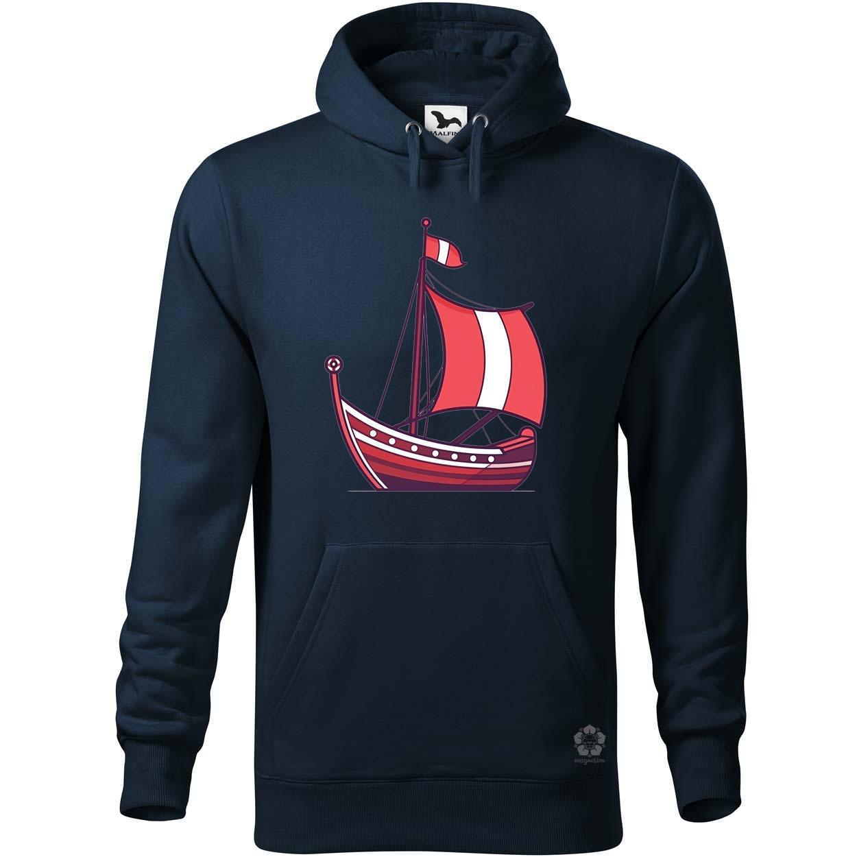 Viking hosszúhajó v1 egyedi  pulóver 
