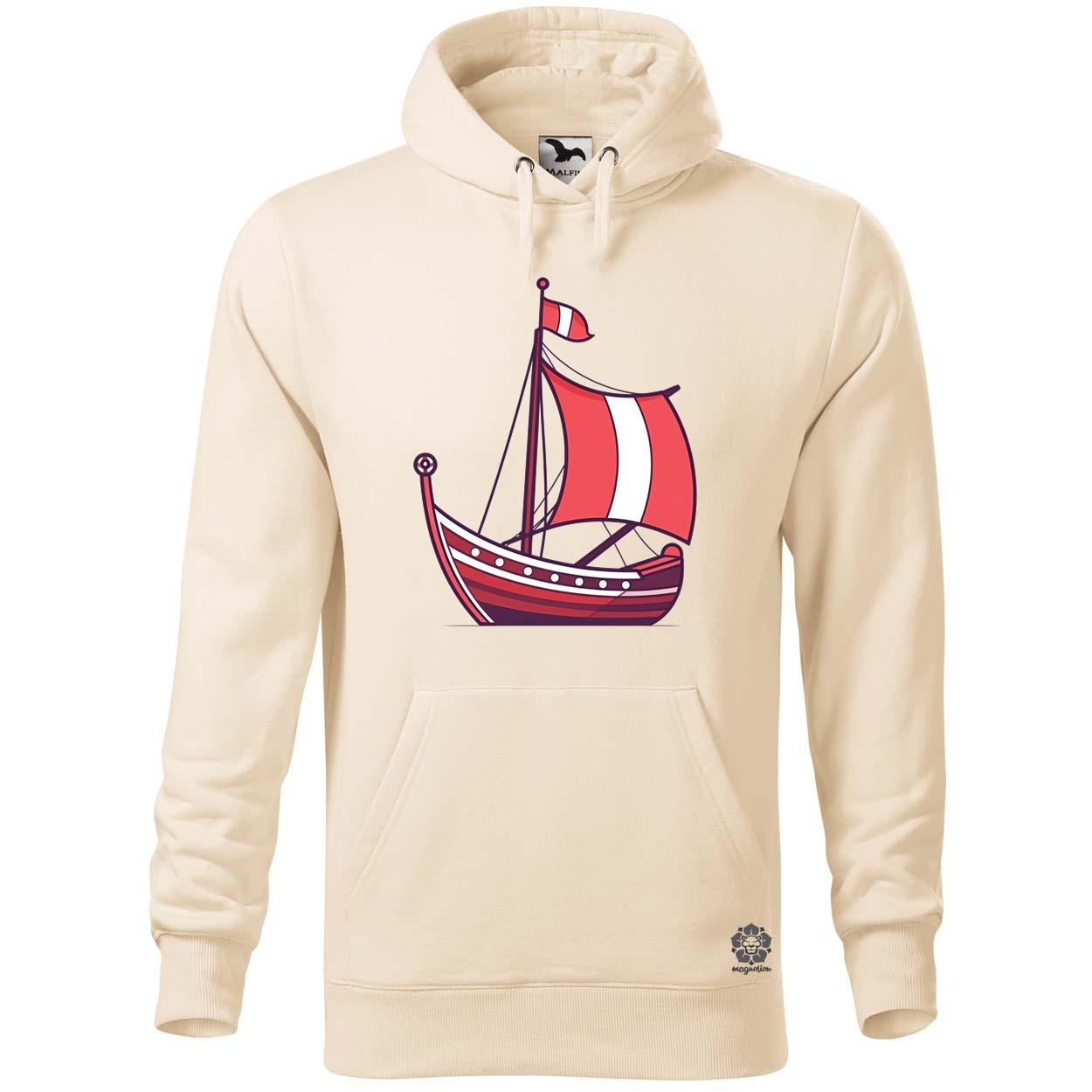 Viking hosszúhajó v1 egyedi  pulóver 
