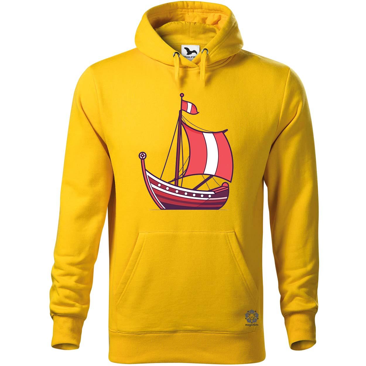 Viking hosszúhajó v1 egyedi  pulóver 