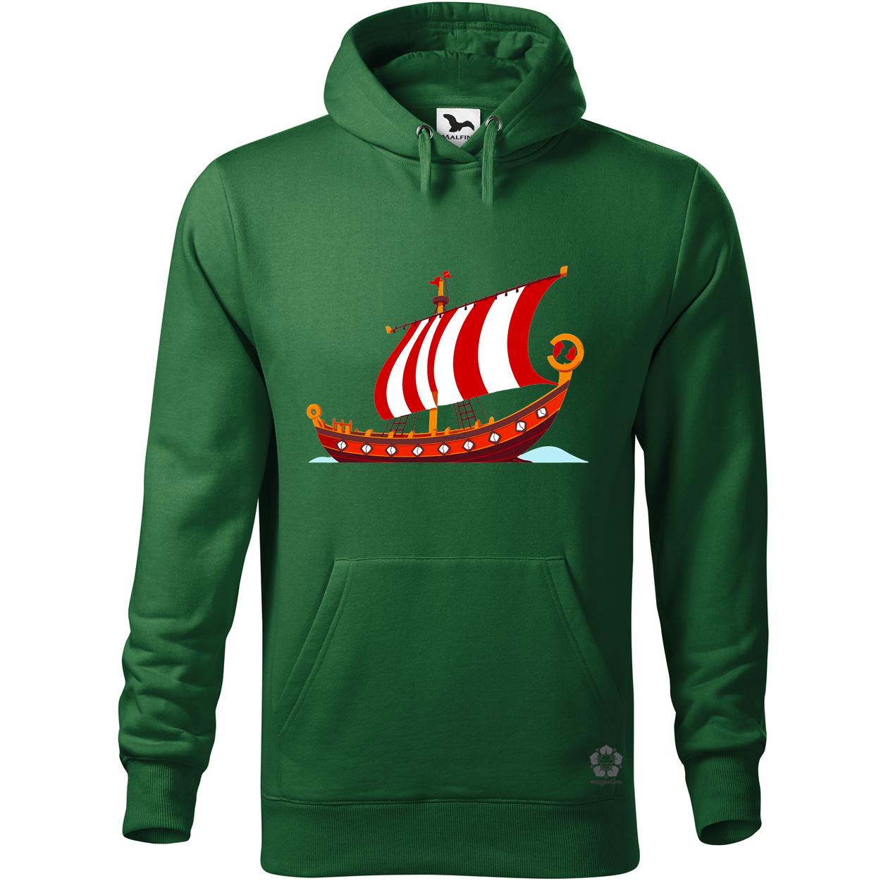 Viking hosszúhajó v2 egyedi  pulóver 