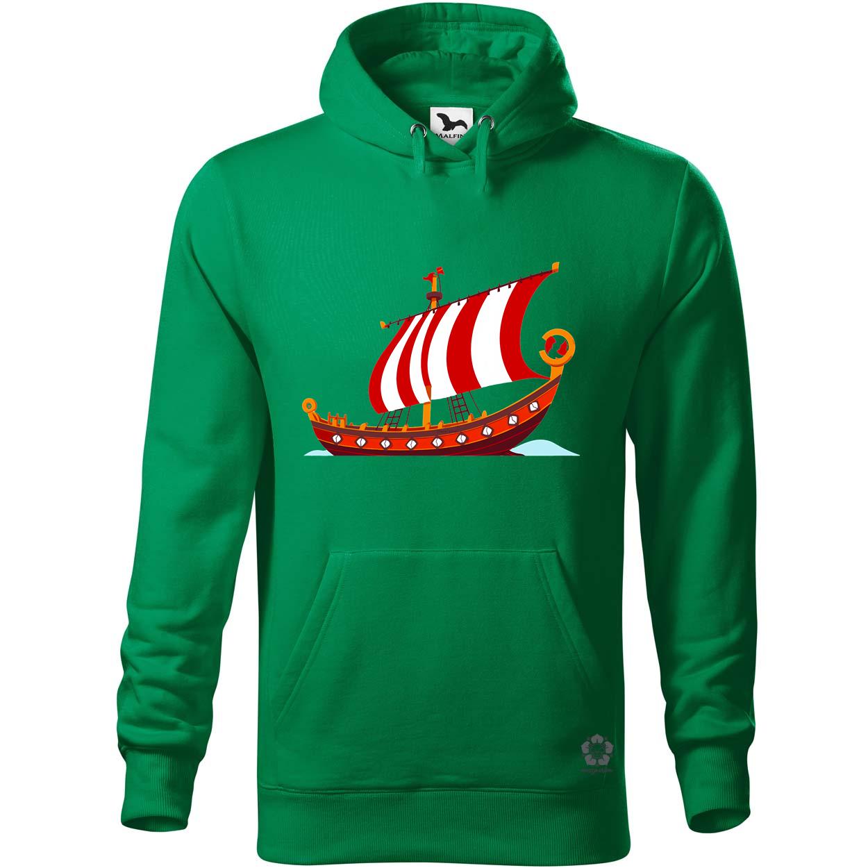 Viking hosszúhajó v2 egyedi  pulóver 
